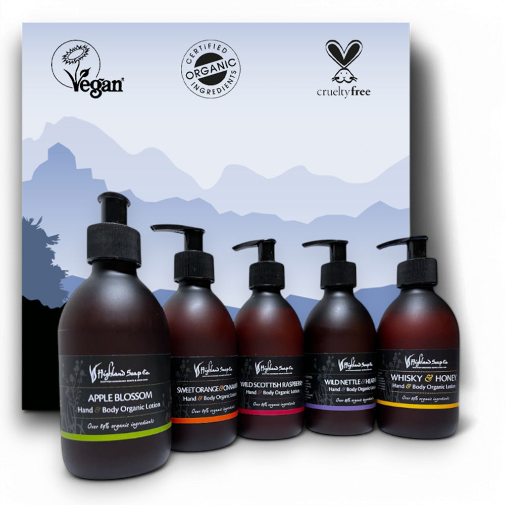 Highland Soap Company, die natürliche Inhaltsstoffe nutzen.“ - HighlandSoapCompany, Naturkosmetik, Biorundum, Handgemacht, Bio-Inhalt, Pflanzenkraft, Vegan, Körperpflege, Nachhaltigkeit, Seifen. -biorundum