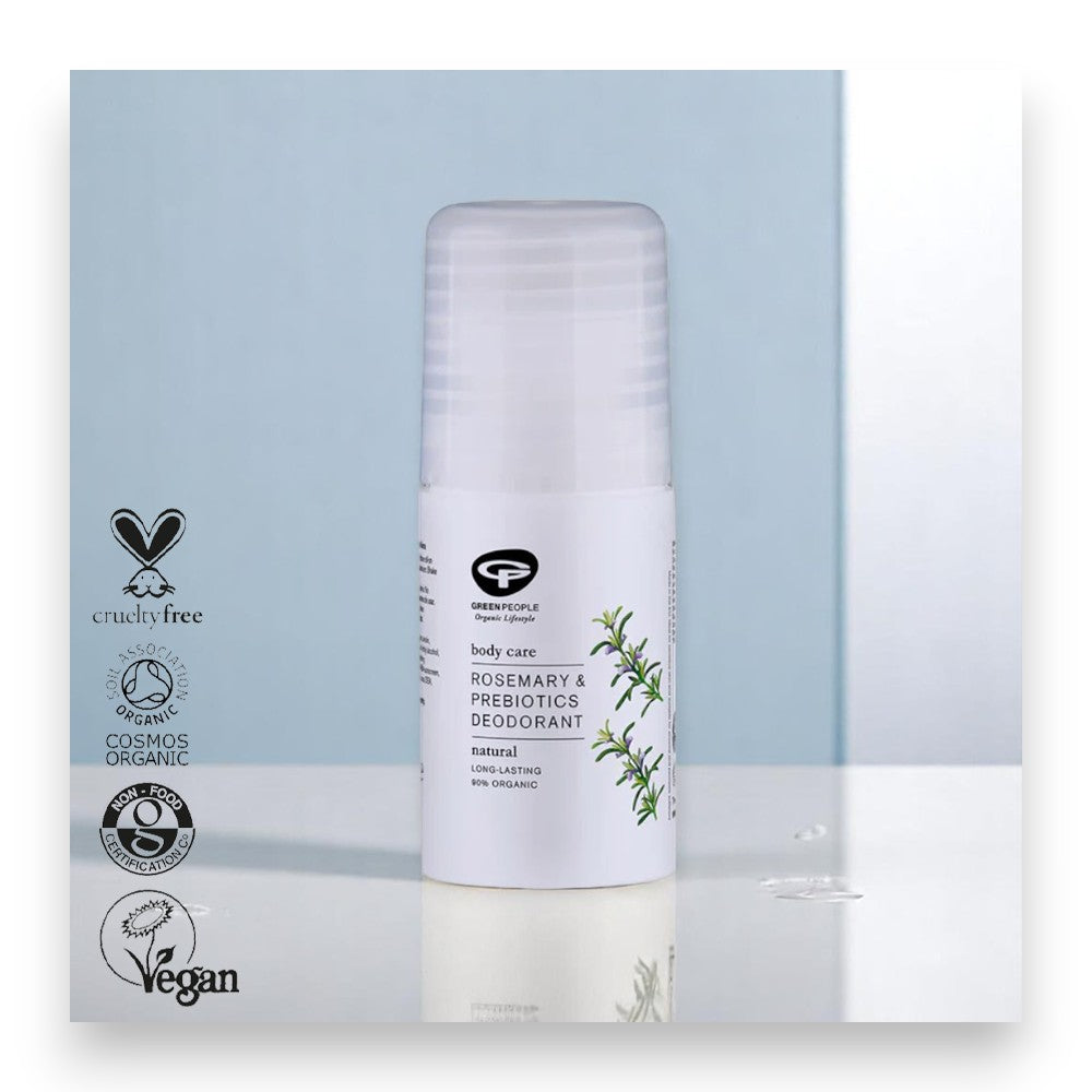 Natürliches Deo für empfindliche Haut -Bio Deodorant, Rosmarin Deo, Präbiotika, Aluminiumfrei, Alkoholfrei, Veganes Deo, Antibakteriell, Sensitive Haut, Nachhaltigkeit, Pflege, Naturinhalt, natürliches Deo, biorundum