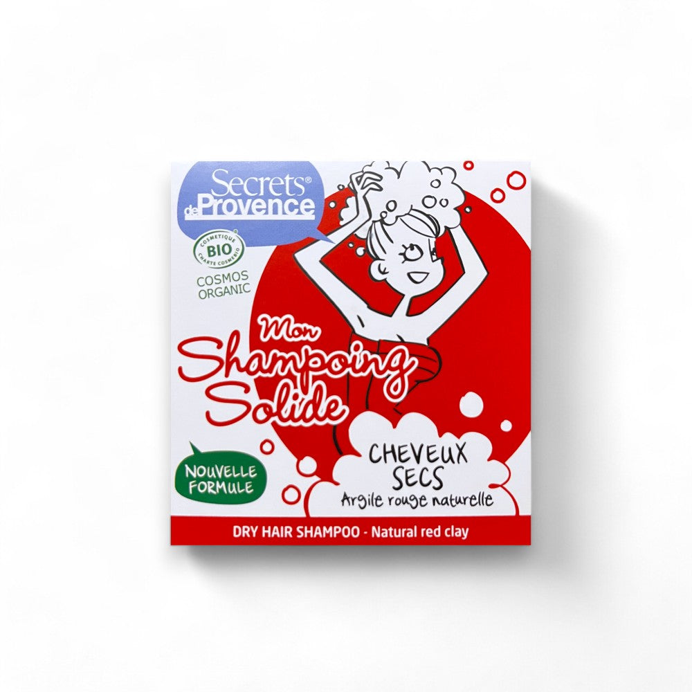 Ergiebiges festes Shampoo in umweltfreundlicher Verpackung - festes Shampoo, Haarpflege, Bio-Inhaltsstoffe, nachhaltige Pflege, umweltfreundlich, Secrets de Provence, pflanzliche Öle, Haarpflegeprodukte, Zero Waste, natürliche Haarpflege
