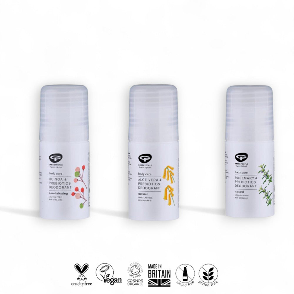 Umweltfreundliche Verpackung - Bio Deodorant, Rosmarin Deo, Geruchsneutrales Deo, Präbiotika, Aluminiumfrei, Alkoholfrei, Veganes Deo, Antibakteriell, Sensitive Haut, Nachhaltigkeit, Pflege, Naturinhalt, natürliches Deo, biorundum