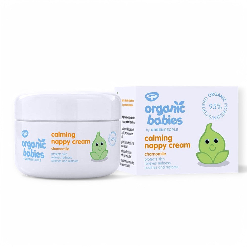 Organic Babies Calming Nappy Creme - Windelcreme, Babypflege, Naturkosmetik, vegane Hautpflege, empfindliche Haut, Sanfte Pflege, biologische Inhaltsstoffe, Elternwissen, Windelausschlag, Hautschutz, Organic Babies, hypoallergen, pflanzlich, natürliche Produkte, biorundum