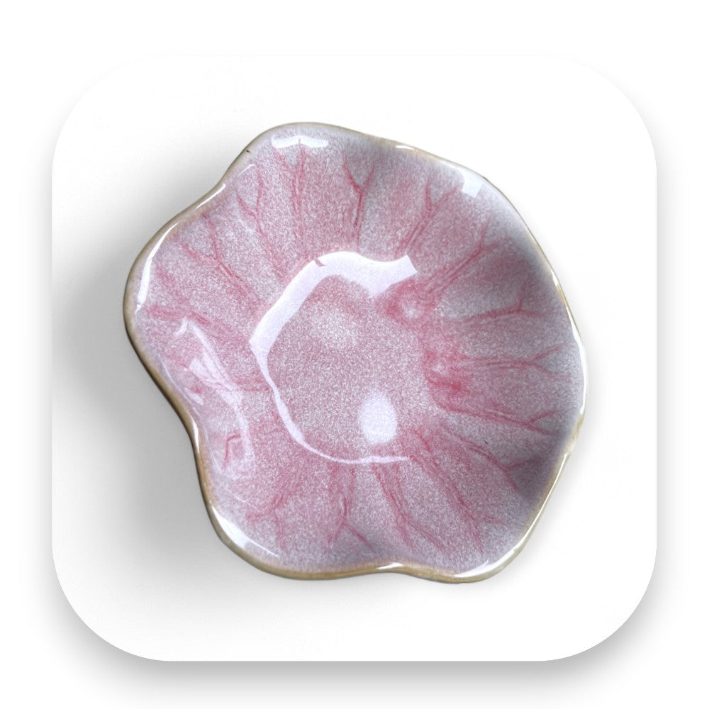 Keramik Seifenschale Rosa - Seifenschale, Keramik, Rosa, Badezimmer, modern, luxuriös, Deko, feste Shampoos, praktische Ablage, hochwertig, biorundum