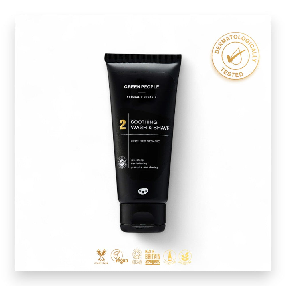 Shampoo für empfindliche Kopfhaut mit beruhigenden Pflanzen. - Männer Shampoo, Empfindliche Kopfhaut, Bio, Rosmarin, Teebaumöl, Zypresse, Antibakteriell, Trockene Kopfhaut, Juckreiz, Parabenfrei, Green People, Naturinhalt, biorundum