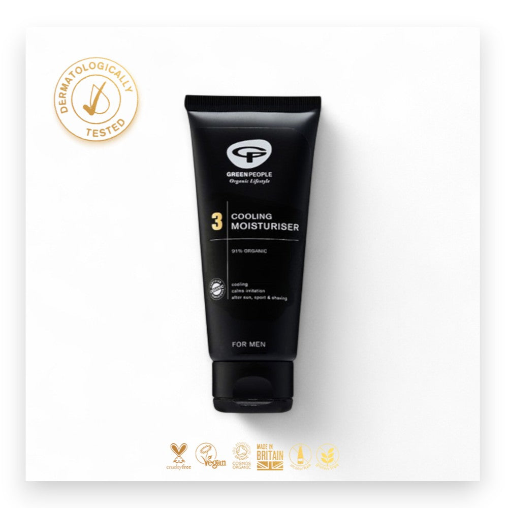 Feuchtigkeitscreme für den Mann - Männerpflege, Feuchtigkeitspflege, Bio-Kosmetik, After-Shave, Green People, Gesichtspflege, Hautpflege, Vegane Produkte, biorundum