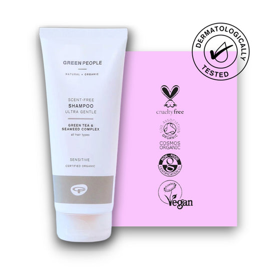 Bio Shampoo ohne Zusatzstoffe - Bio Shampoo, Veganes Shampoo, Green People, Naturkosmetik, Shampoo ohne SLS, Shampoo für Familien, Haarpflege, Umweltfreundlich, Juckreiz, Schuppen, Naturkosmetik, Naturinhalt, biorundum