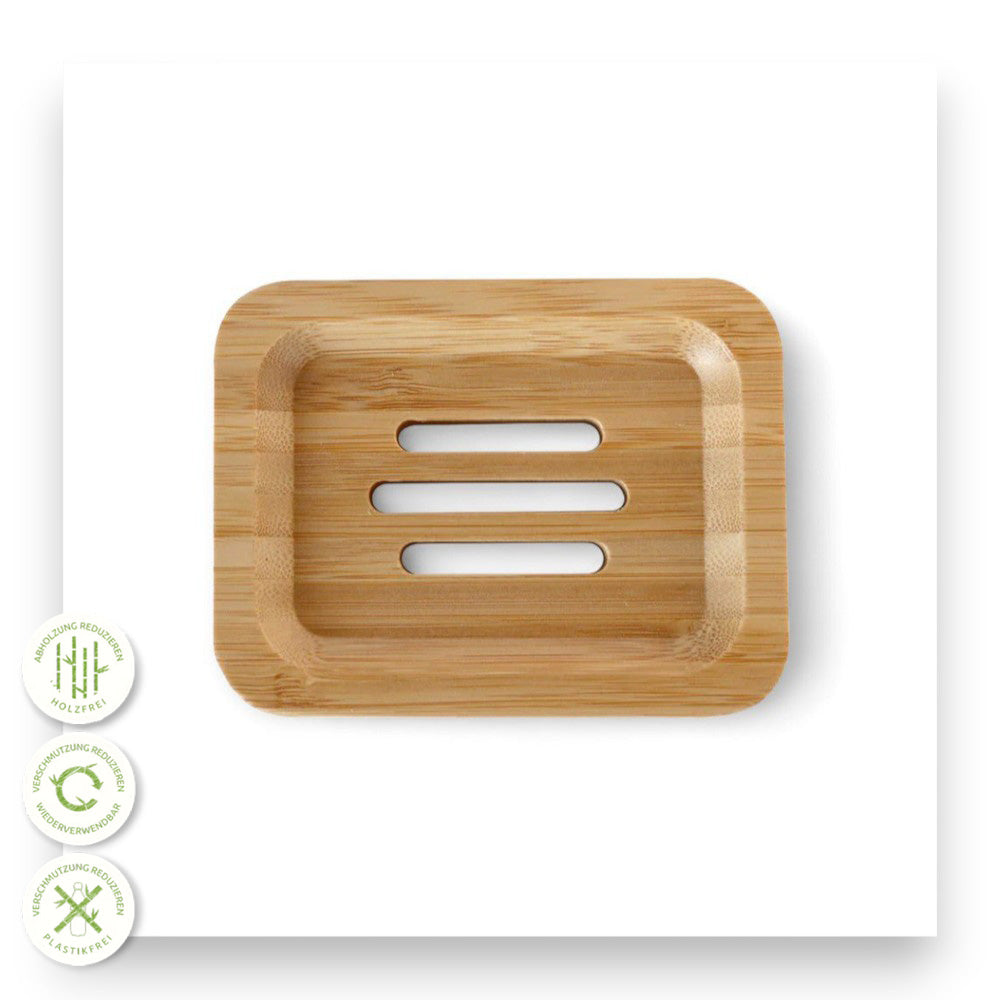 Nachhaltige Seifenschale aus Bambus - Bambus Seifenschale, umweltfreundlich, Badezimmer, nachhaltige Produkte, Zero Waste, Badaccessoires, hygienisch, Wohndekoration, Geschenkideen, nachhaltiger Lebensstil, Naturinhalt, biorundum