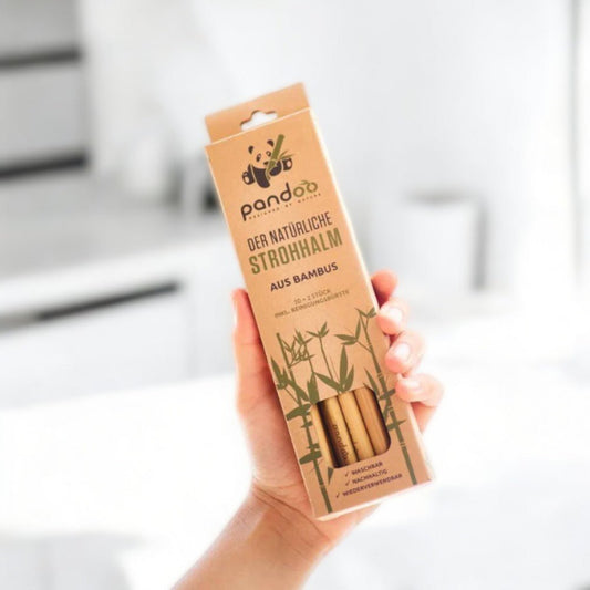 Bambus-Strohhalme - Bambus Strohhalme, nachhaltig, umweltfreundlich, wiederverwendbar, Outdoor Zubehör, Trinkhalme, biorundum, Naturinhalt, Naturkosmetik