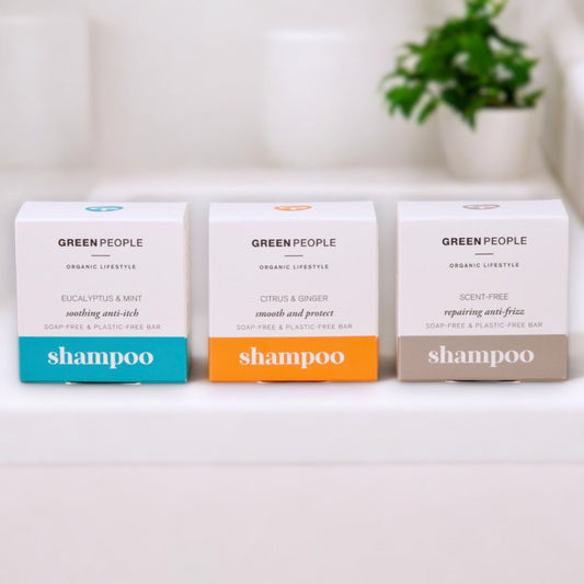 Festes Shampoo mit Eukalyptus & Minze (50g) – vitalisierende Haarpflege - Körperpflege - AKTION - biorundum