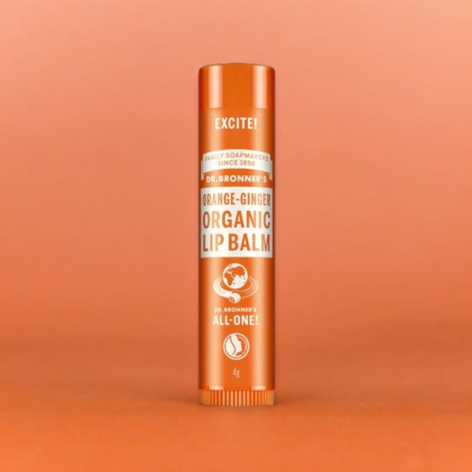 Lippenbalsam mit Orange & Ingwer (4g) - belebende Lippenpflege - Lippenpflege - Bienenwachs - biorundum