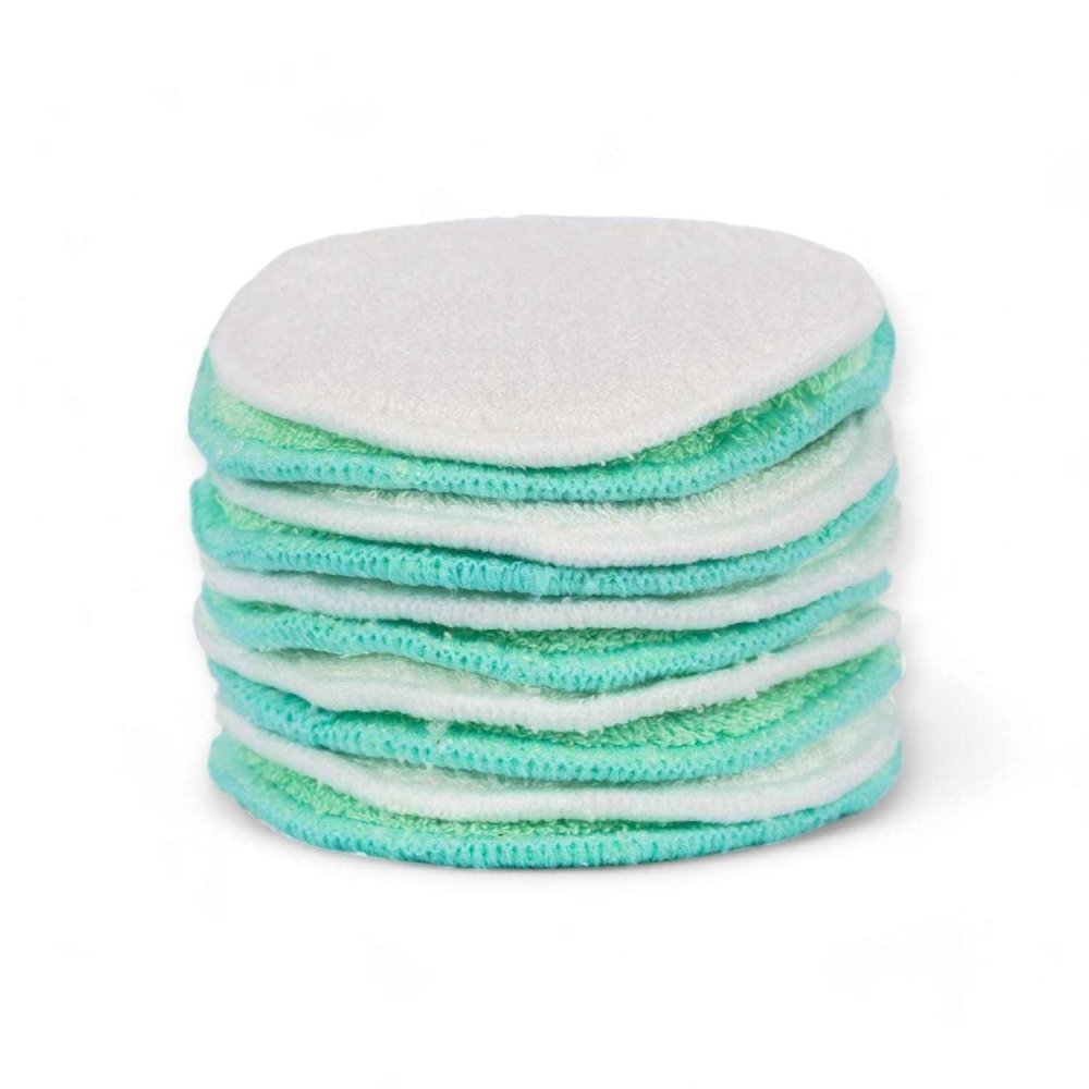 Sanfte Abschminkpads aus Bambus - Bambus, Abschminkpads, Aufbewahrung, nachhaltig, Kosmetik, Badezimmer, umweltfreundlich, elegant, minimalistisch, Geschenkideen, Naturinhalt, Naturkosmetik, biorundum