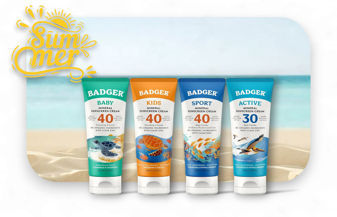 Entdecke unsere neue Kategorie Summer Vibes bei biorundum. biorundum - sonnencreme - sonnenmilch, sonnenlotion - sun lotion, naturkosmetik, biokosmetik, naturinhalt