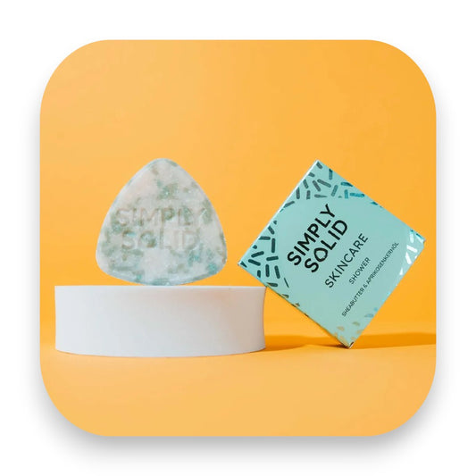 Festes Shampoo Skin Care Shower Shampoos: festes Shampoo, Simply Solid, Bio Shampoo, aprikosenkernöl, sheabutter, rein, vegan, gesund, dermatologisch, hautpflege, biorundum