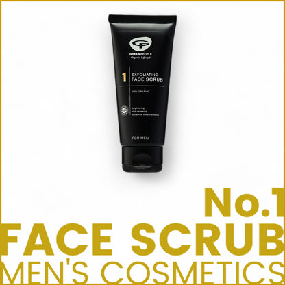 Männerpflege - Männerkosmetik - Face Srub - Männer Gesichtspeeling No. 1 100ml - ein sanftes Biopeeling - Körperpflege  - biorundum