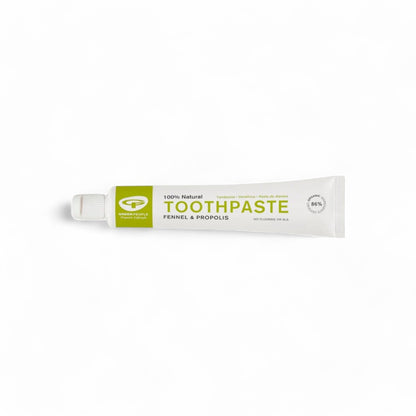 Zahnpasta Fenchel Propolis, 50ml Tube - Zahnpasta, Bioinhalt, Naturinhalt, Vegan, Naturkosmetik, Zahnpflege, empfindliche Zähne, Homöopathie geeignet, Fenchel, Propolis, vegane Naturkosmetik - biorundum