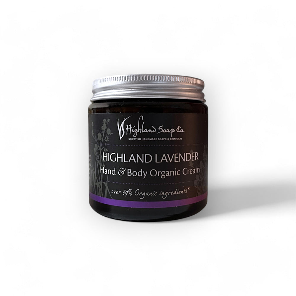 Regenerierende Highland Lavendel Lotion 120ml: Naturliche Inhaltsstoffe, Körperpflege, Highland Soap Company, vegan, beruhigender Duft, feuchtigkeitsspendende Creme, Naturkosmetik, sanfte Hautpflege, reichhaltige Textur, revitalisierende Pflege. - biorundum