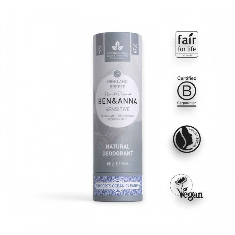 Biorundum Deodorant von Ben & Anna für ein erfrischendes Highland Erlebnis - im Shop von biorundum erhältlich - Tags: deodorant, naturinhalt, biorundum, highlandbreeze, umweltfreundlich