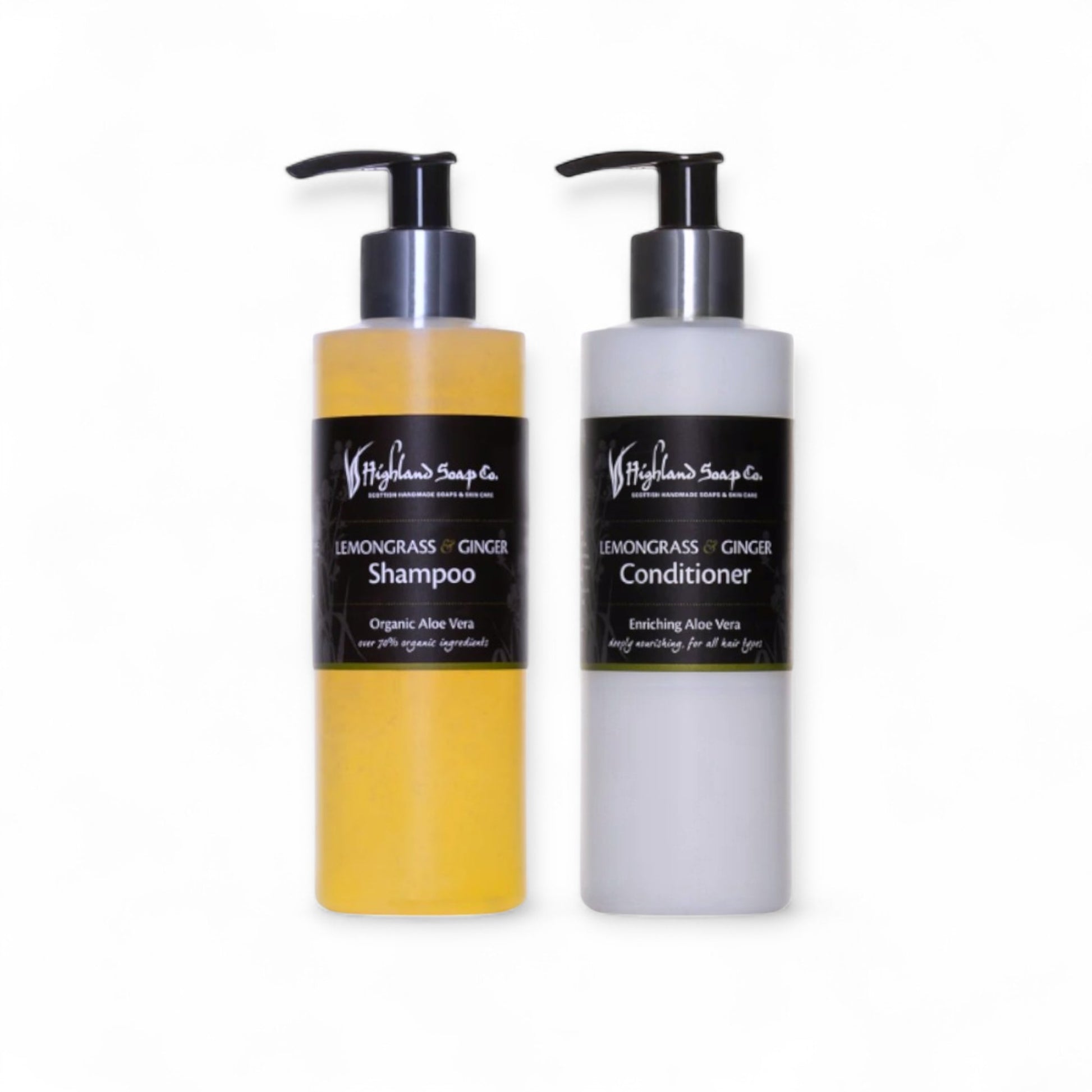 Highland Soap Shampoo & Conditioners - Conditioner, Highland Soap, vegan, bio, natürliche Pflege, Haarspülung, Aloe Vera, Jojobasamenöl, umweltfreundlich, hochwertig