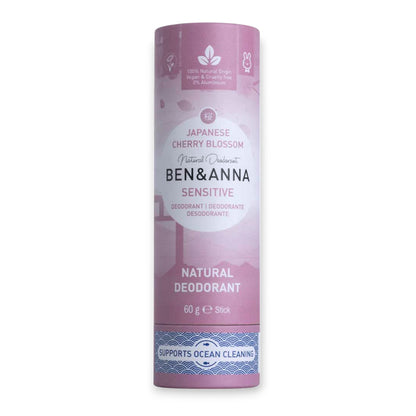Natürliches Deodorant von Ben & Anna mit süßem Kirschblüten-Duft - im Shop von biorundum erhältlich - Tags: deodorant, naturinhalt, biorundum, kirschbluete, umweltfreundlich