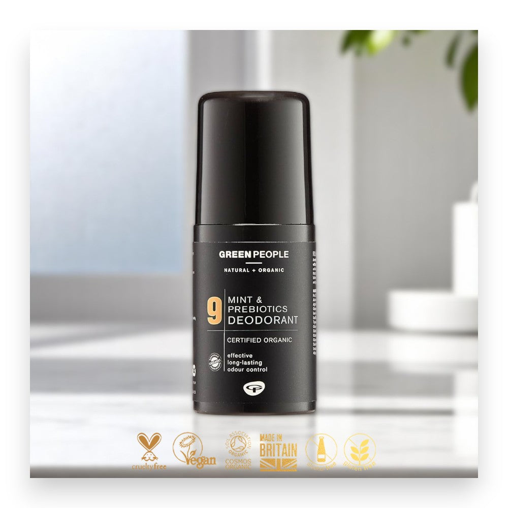 Erfrischender Duft von Pfefferminze - Männer Deo, Bio Deodorant, Präbiotika, Männerpflege, natürliche Inhaltsstoffe, kühlend, tierversuchsfrei, Männerkosmetik, sanfte Pflege, umweltfreundlich, Naturinhalt, biorundum