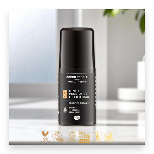 Erfrischender Duft von Pfefferminze - Männer Deo, Bio Deodorant, Präbiotika, Männerpflege, natürliche Inhaltsstoffe, kühlend, tierversuchsfrei, Männerkosmetik, sanfte Pflege, umweltfreundlich, Naturinhalt, biorundum