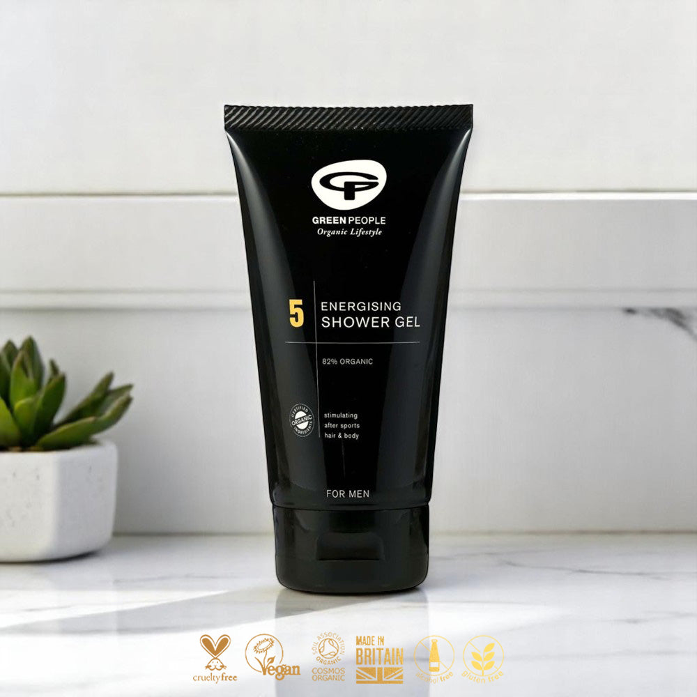 Männer Bio-Duschgel für Männerhaut - Männer Duschgel, Männerpflege, Bio-Kosmetik, Duschgel für Männer, Green People, hautfreundlich, nachhaltig, erfrischend, belebend, Pflegeprodukte, Mens Care, biorundum