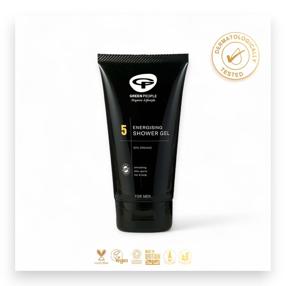 Frisches Männer Duschgel mit Minze - Männer Duschgel, Männerpflege, Bio-Kosmetik, Duschgel für Männer, Green People, hautfreundlich, nachhaltig, erfrischend, belebend, Pflegeprodukte, Mens Care, biorundum