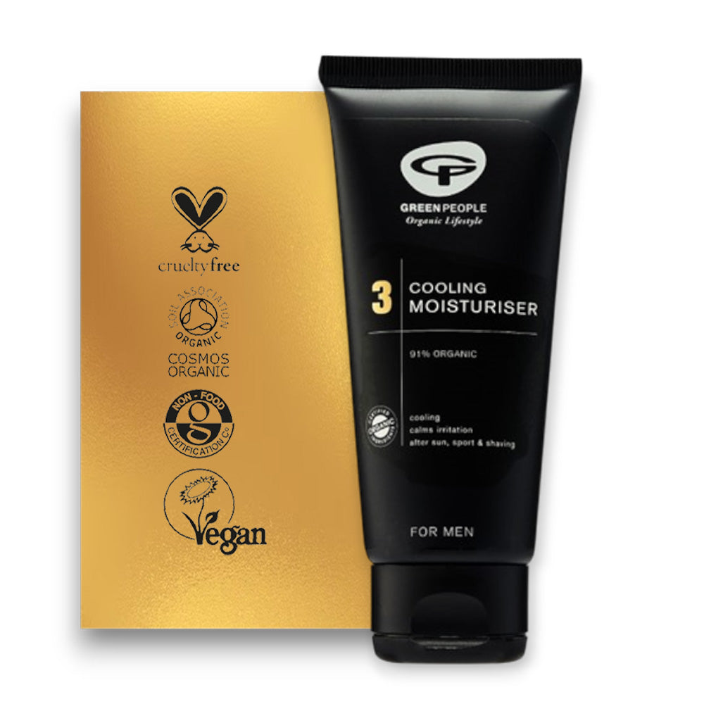 Bio-Kosmetik für Männerhaut - Männerpflege, Feuchtigkeitspflege, Bio-Kosmetik, After-Shave, Green People, Gesichtspflege, Hautpflege, Vegane Produkte, biorundum