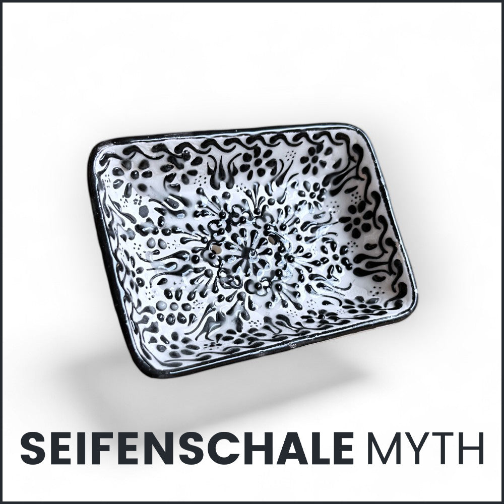 Elegante Seifenschale mit orientalischem Muster – ein echter Blickfang.Tags: elegantes Design, orientalische Muster, Seifenablage, Deko, biorundum