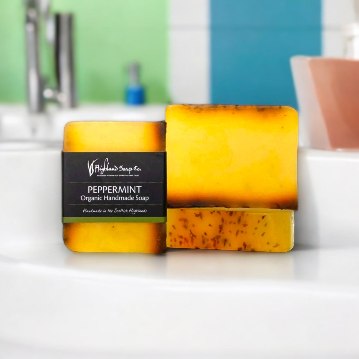 biorundum: Pfefferminzseife von Highland Soap Co. – Bio und vegan