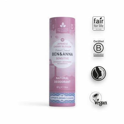 Kirschblüte: Blühendes Deodorant von Ben & Anna für bezaubernde Frische - im Shop von biorundum erhältlich - Tags: deodorant, naturinhalt, biorundum, kirschbluete, umweltfreundlich