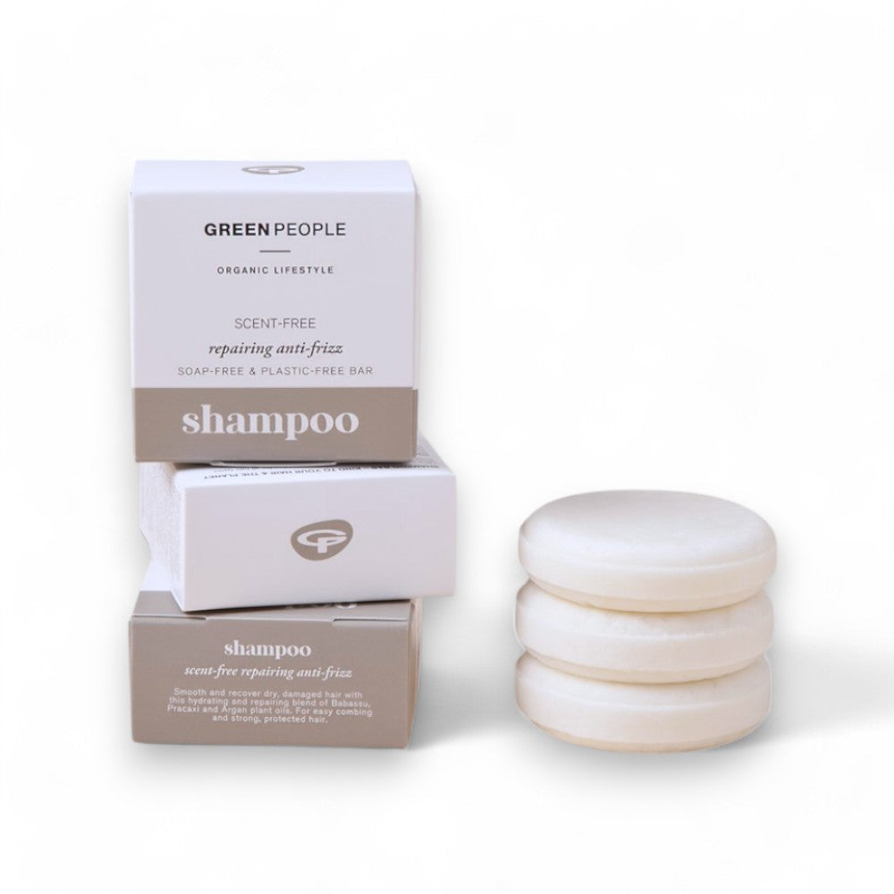 Green People Shampoo Bars mit Arganöl - feste shampoos, shampoo bars, green people, shampoo, empfindliche kopfhaut, anti schuppen shampoo, nachhaltige haarpflege, plastikfrei, duftstofffrei, natürliche zutaten - biorundum