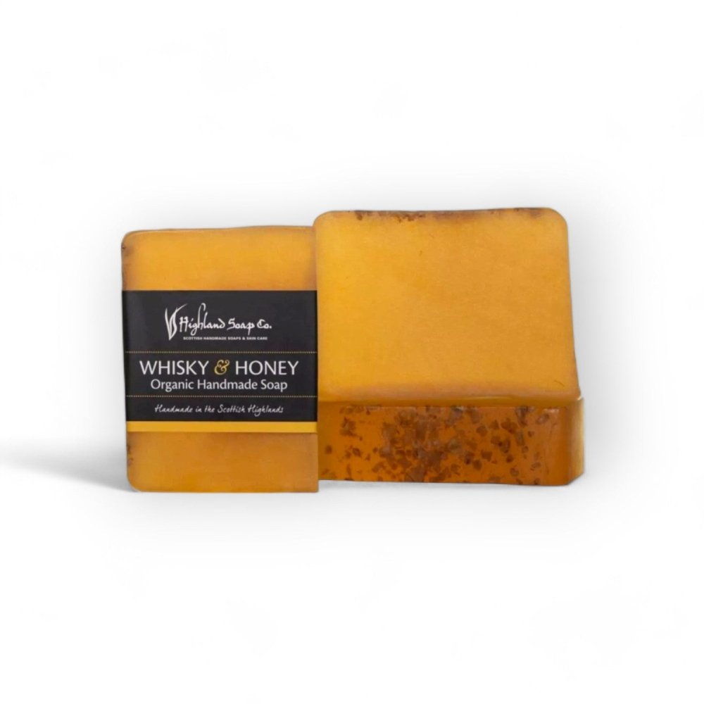 Handgemachte Naturseife mit Whisky & Honig (150g) - Handgemachte Naturseife - Aromatherapie - biorundum