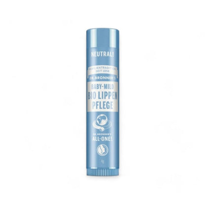 Lippenbalsam mit Neutral Baby Mild (4g) - geschmacksneutral & milde Lippenpflege - Lippenpflege - Baby Mild - biorundum